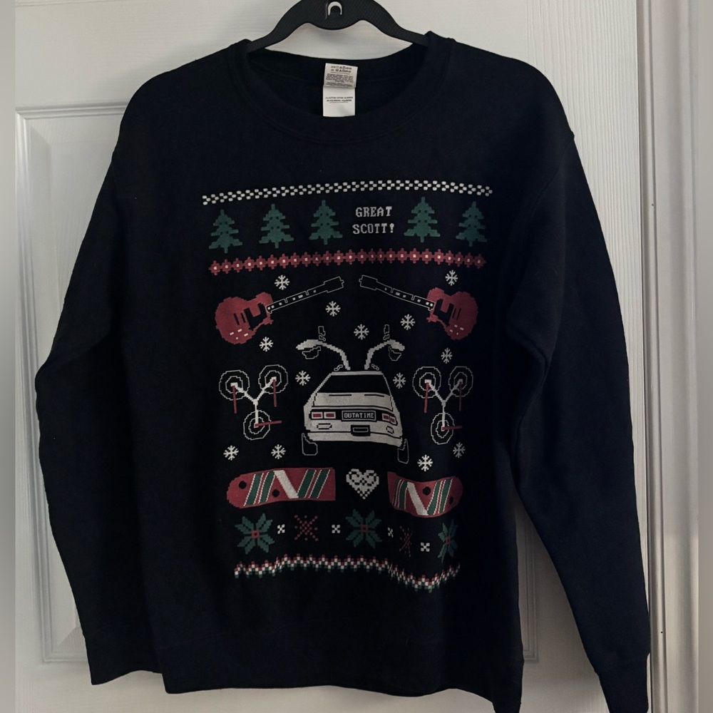 Back to the future Ugly Christmas Sweater